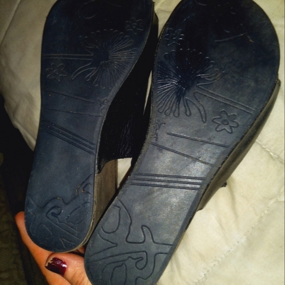 Leather sandals size 8 - Picture 4 of 6